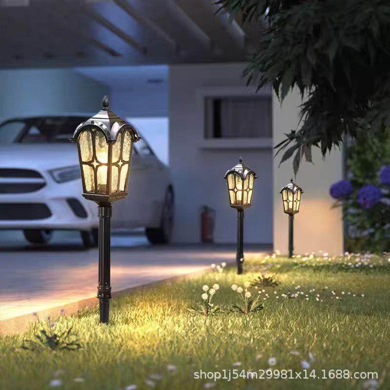 欧式墅户外草地造景MCC水花园别草防灯照明灯具新坪型太阳能庭院