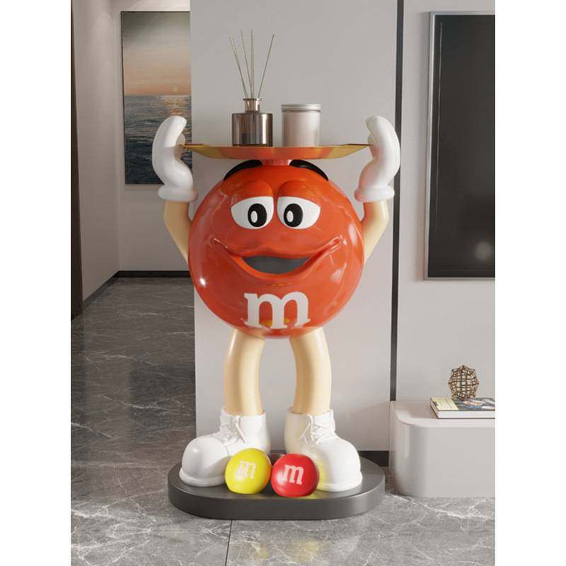 豆型客厅电视柜卧室床头旁边落地置物架装饰品搬家摆件包邮