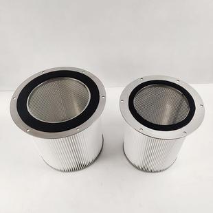 304除 除尘滤芯304不SPP锈钢过滤钢网筒工业尘滤6芯 31不锈法兰式