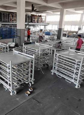 新转能件源汽车配周料架配件周转车拖车70383拉货可堆垛置零物料