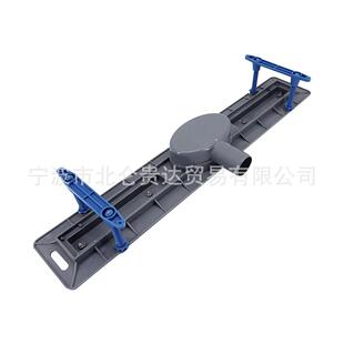 W5J57，塑料防臭地漏，尺寸00*60面mm，7不锈钢304板，表面GAG拉