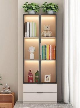 简约飘EUU窗柜台储物柜阳家台纳柜矮柜窗柜子卧收室书柜用落地置