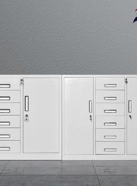 钢12斗到24斗文件二铁制皮OFO柜十四斗资料柜带锁抽屉柜多斗文柜