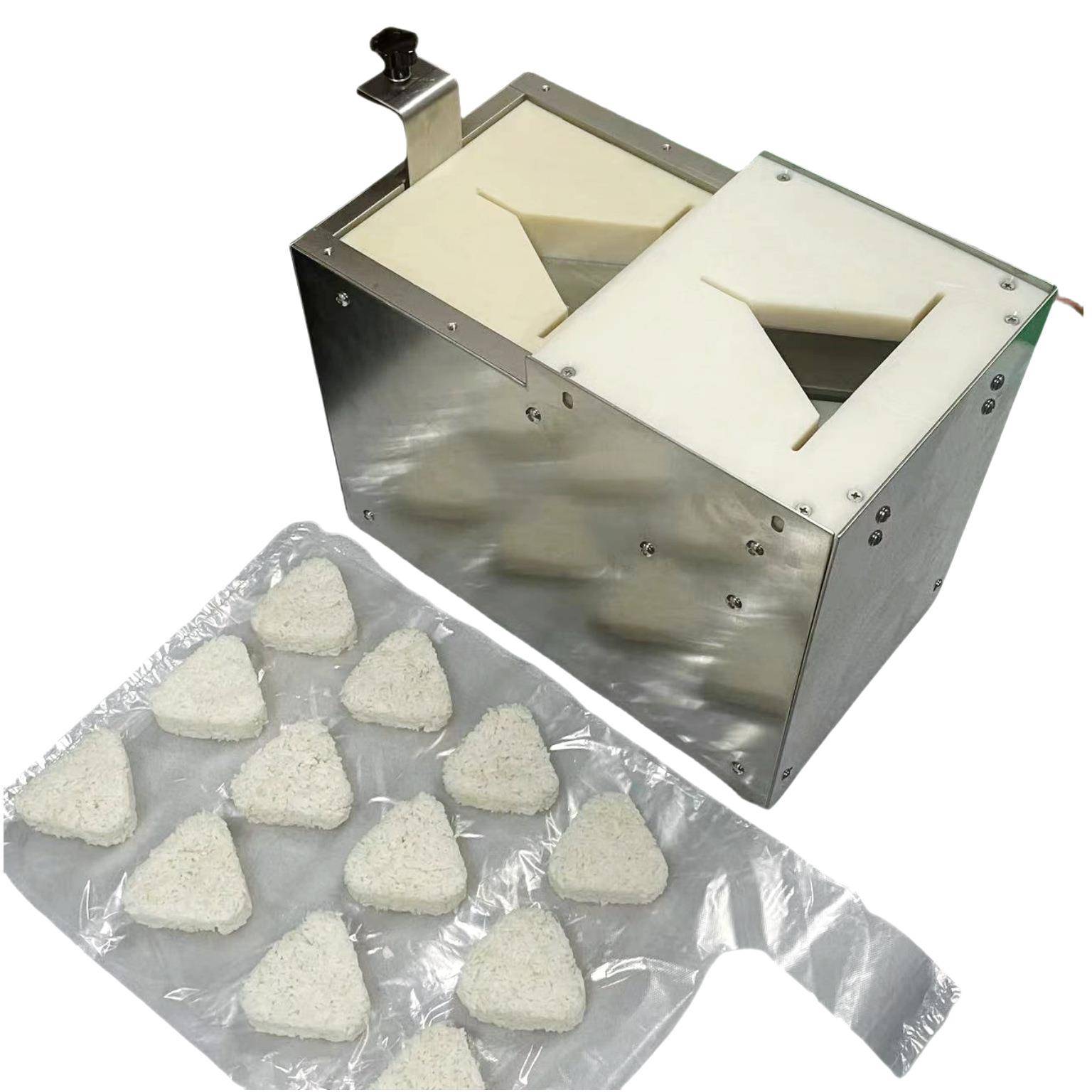 型小型三角饭团自动装机包饭团成器打包423机厂家半直销