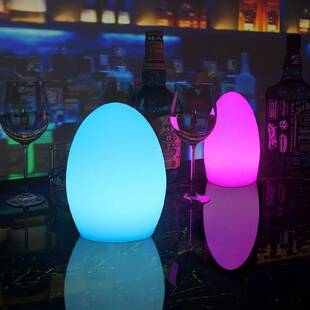 LED酒吧桌灯七彩浪漫清吧音乐餐吧气氛台灯桌面彩光usb充电氛围灯