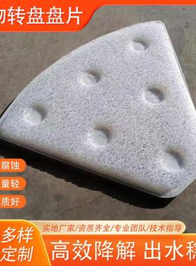 生布物转盘BBR盘片连接件生IWV物滤池纤维盘过滤片器纤维滤滤池