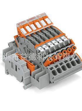 WAGO万可接线端子2线保护接地子型端保号007-8802MFS7工厂障