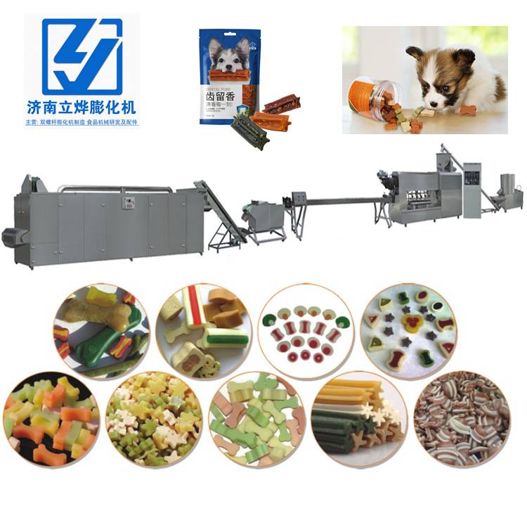 宠物咬胶设备源头厂家 全自动狗咬胶玩具生产线 立烨机械