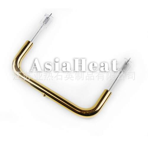 门半镀金玻783璃灯卤素短波型卤素管红外线卤素灯管石英近红外灯