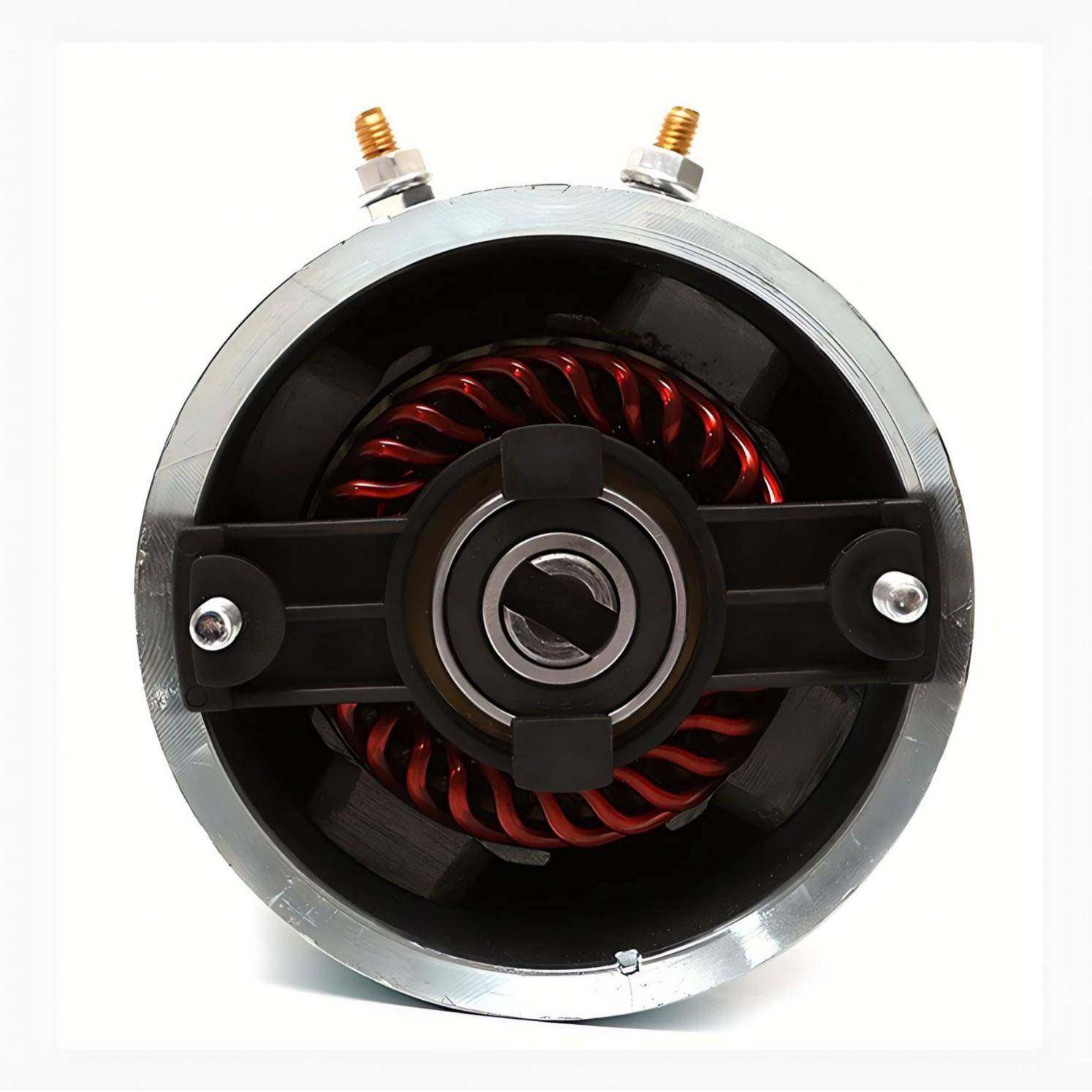 24V油泵电机8N.m有升刷直流电机70RPM降机电动叉车直0流143电2机