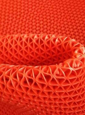 镂空PV浴地垫加厚防滑厨CCYE房垫室塑料隔水垫S型网格地卷材