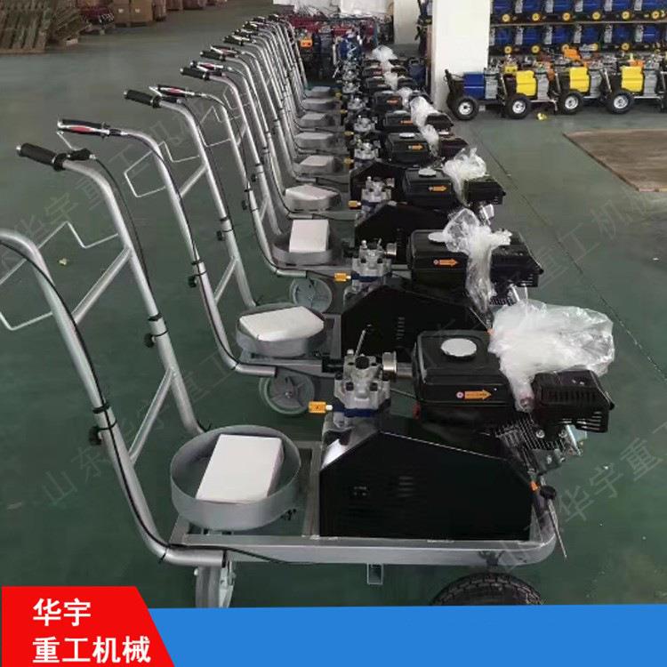 路停面冷喷划线机厂线692家手推式车位画机价格马路标线喷涂机