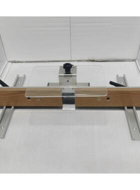 迷你KS-003简易机木工作台雕刻机配工件倒装台面集尘限靠山尺台锯