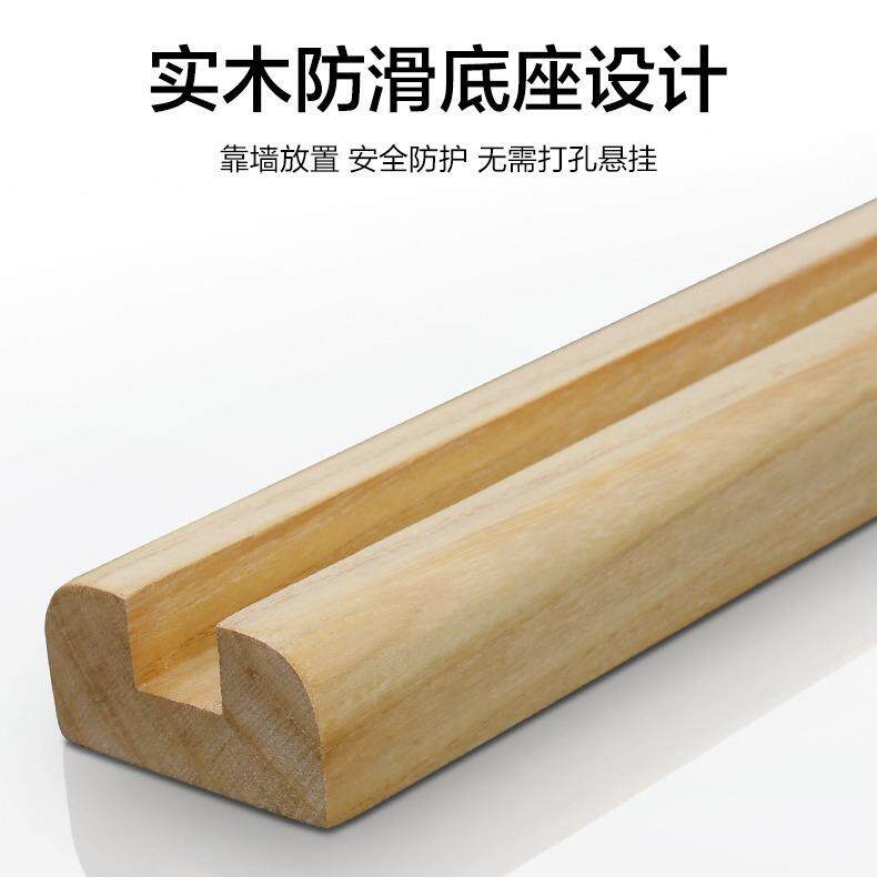 BOLEN实木镜底座无框穿衣镜子墙落地靠全身镜试家用衣玄ZHT608Y关