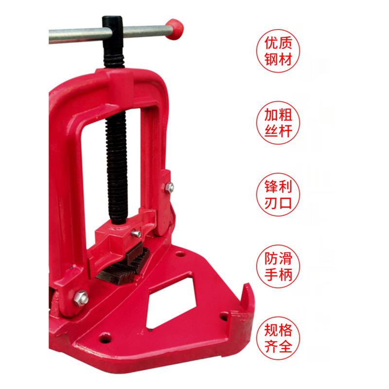 重MYA型管子台虎钳固定台压力钳钳加龙门钳架子平台钳镀管道工锌