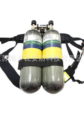自给空气吸.器呼6.8L碳纤维MKW-SRMZ瓶正式RHZKF-68压/30双人空呼
