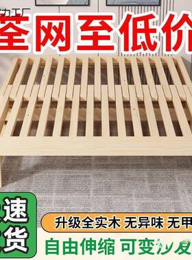 发新实木沙床多功能折款叠床抽声#83307拉缩床蹋蹋米床沙发床一体