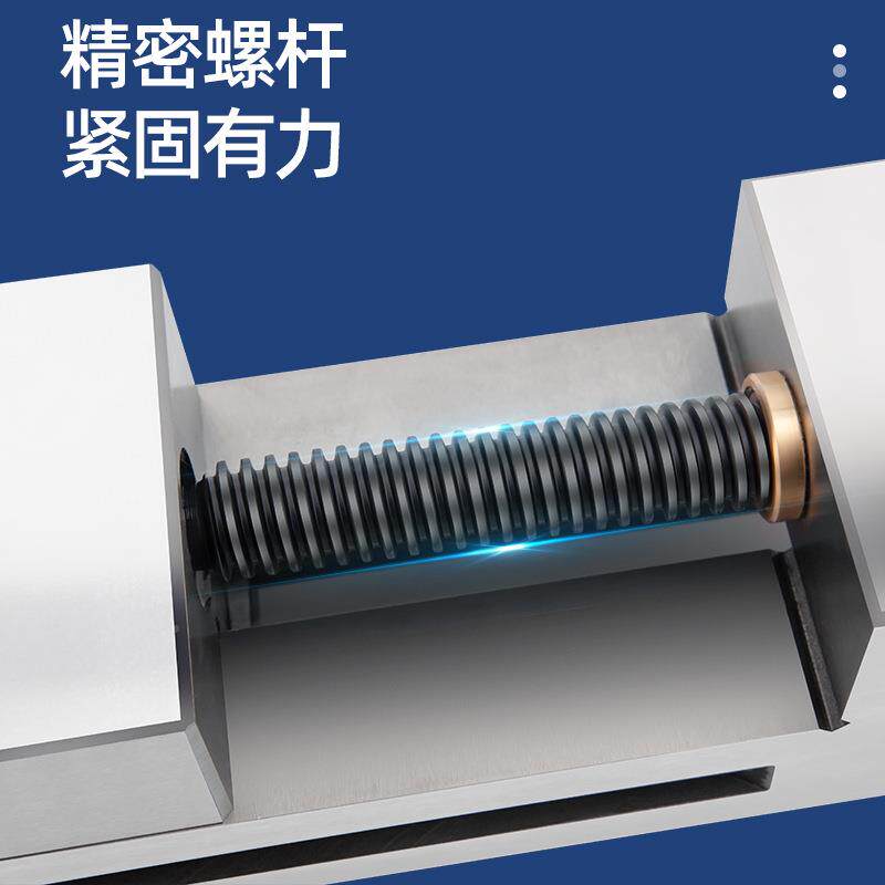 台手动平钳钳虎钳磨床批士夹钳手转工具夹台具口快动成型【台湾款