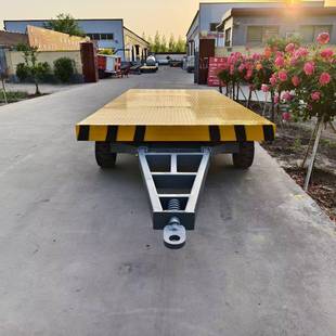 工矿牵平板拖超低牵引平引板NLC车拖物流搬运车车间搬车运平板拖