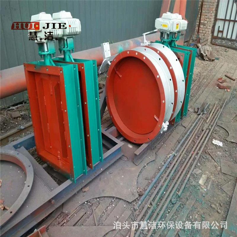 风机风管蝶阀耐磨尘气调风阀200型手动风门冷风阀不锈钢翻板蝶阀