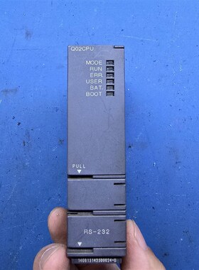 q02cpu模块 拆机下来的 功能质量包好 成色如图