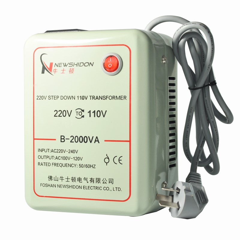 家用变压器转110V100V0V电压转换器220降至110温控