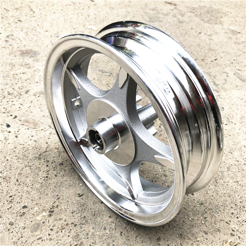 踏板助力车小帅哥1 前圈后圈轮毂 小帅哥10寸钢圈2.x10钢盆