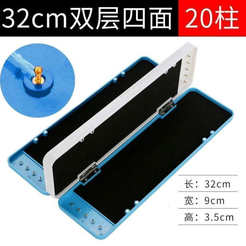 渔具多层大容量子线盒盒双层盒子线盒子鱼钩配件仕挂盒三层多功能