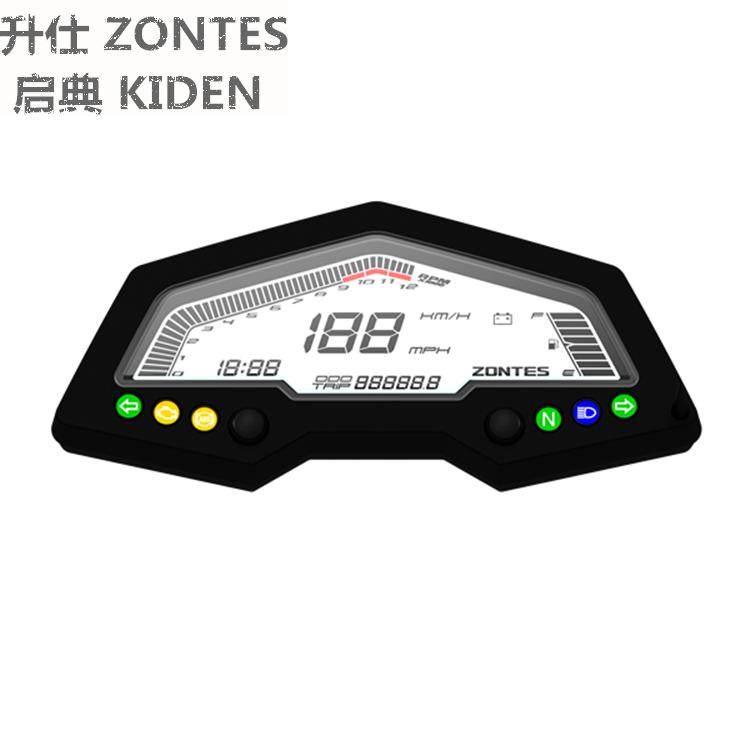 升仕幽灵ZT250-S 250-R ABS 17新款升级版 液晶仪表 里程表 码表