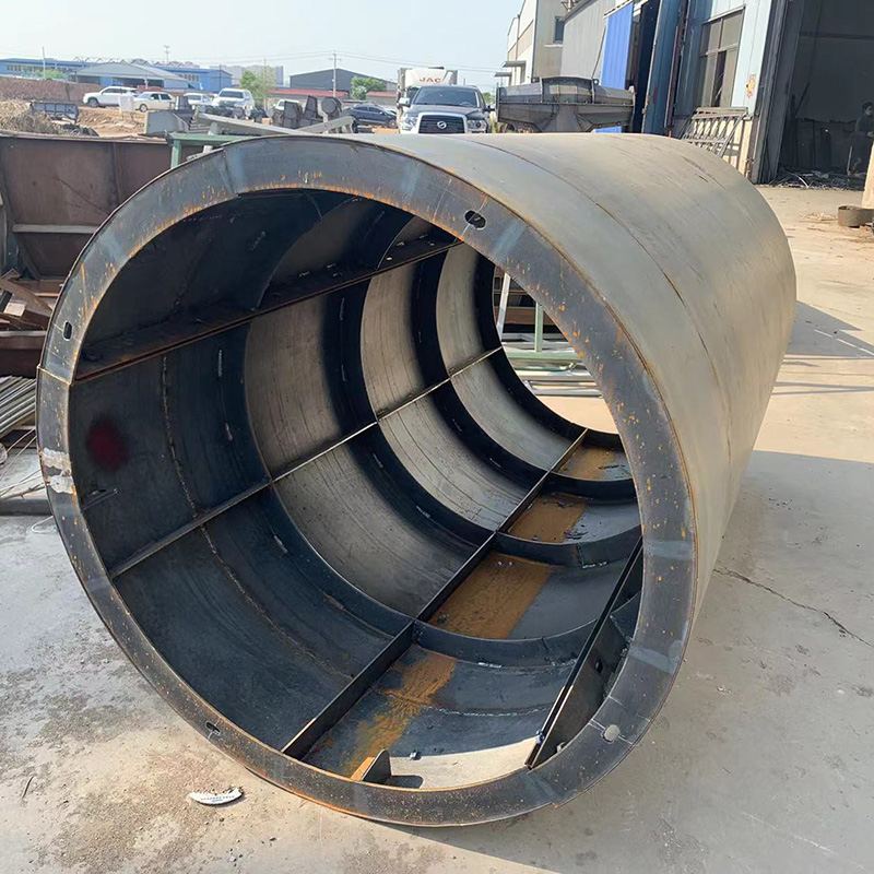 预制混凝土市政道路检查井钢模具 污水雨水井模具 圆形井围栏模板