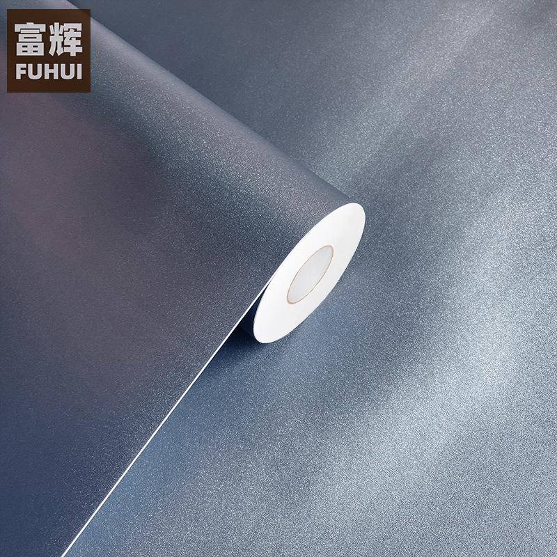仿铁灰色金属质感波音软片PVC自粘家具翻新贴膜家电表面装饰材料
