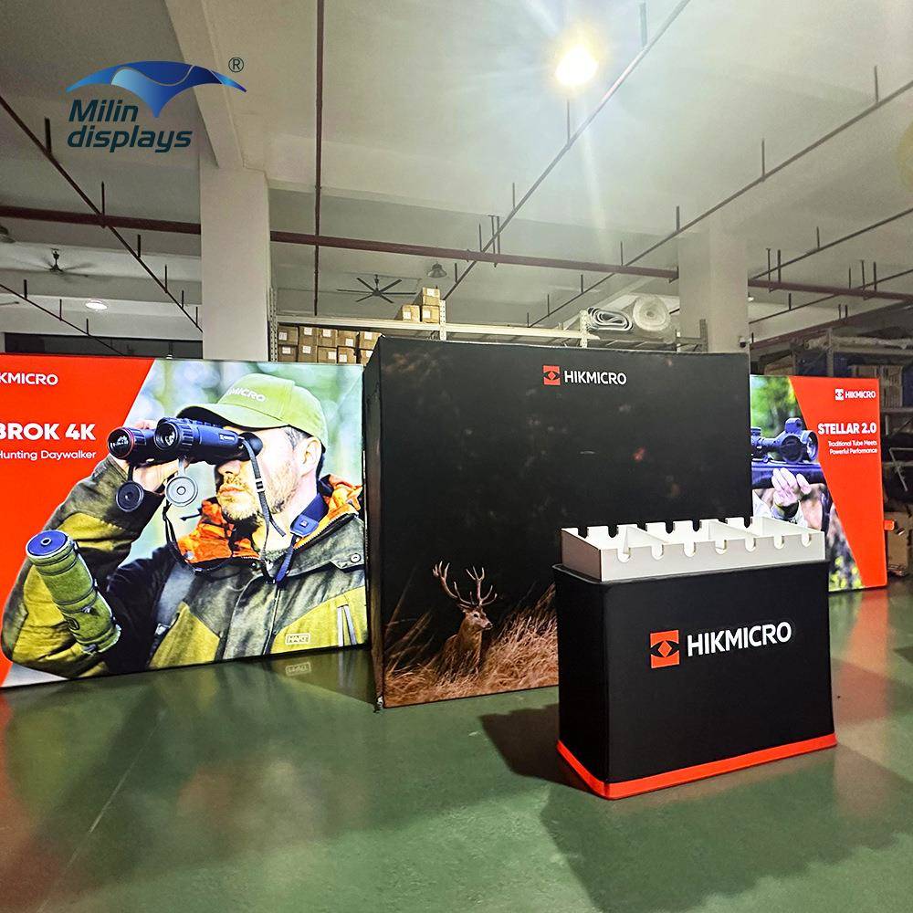 便携式特装展示台 组合房子热转印画面 展会活动传媒广告宣传展位