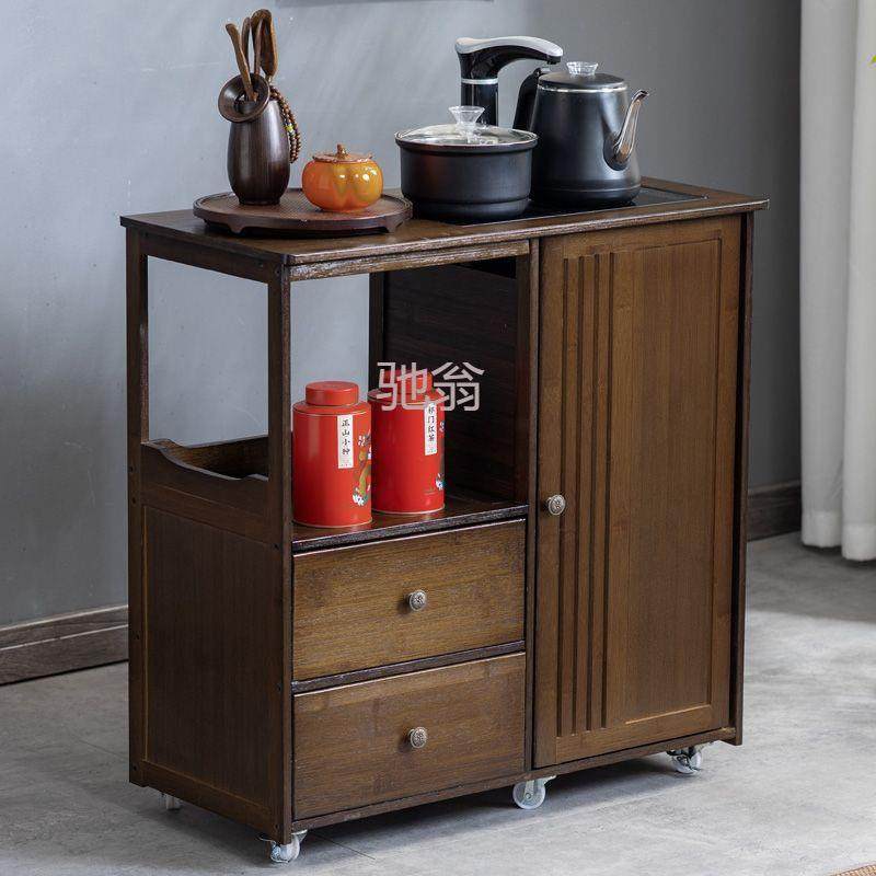 z%移动茶水柜茶桌边柜泡茶台烧水壶一体茶边柜办公室茶具置物柜竹,鲜花速递/花卉仿真/绿植园艺,割草机/草坪机,淘宝优惠券,粉丝福利购,淘宝优惠卷