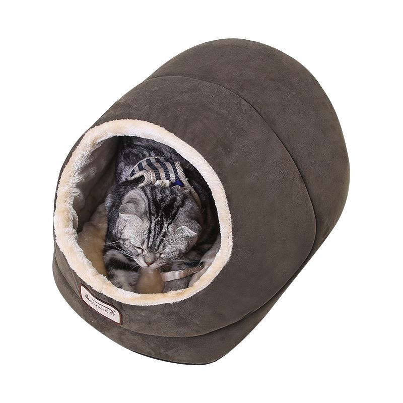 艾玛凯猫窝冬季保暖猫睡袋深度睡眠四季通用猫咪窝宠物猫咪用品