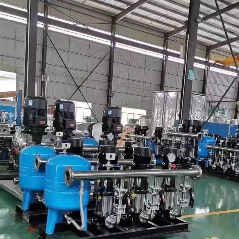 自来水二次加压供水设备变频恒压增压叠压全自动电动水泵工地高层