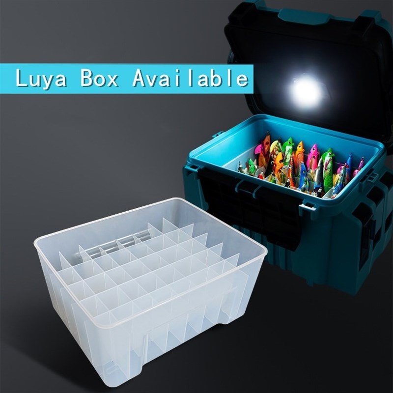 路亚钓箱配件木虾盒格盒子钓箱配件渔具路亚配件