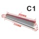 C1移印胶头 表面先处理后才能正常上墨 长条印面25X298MM