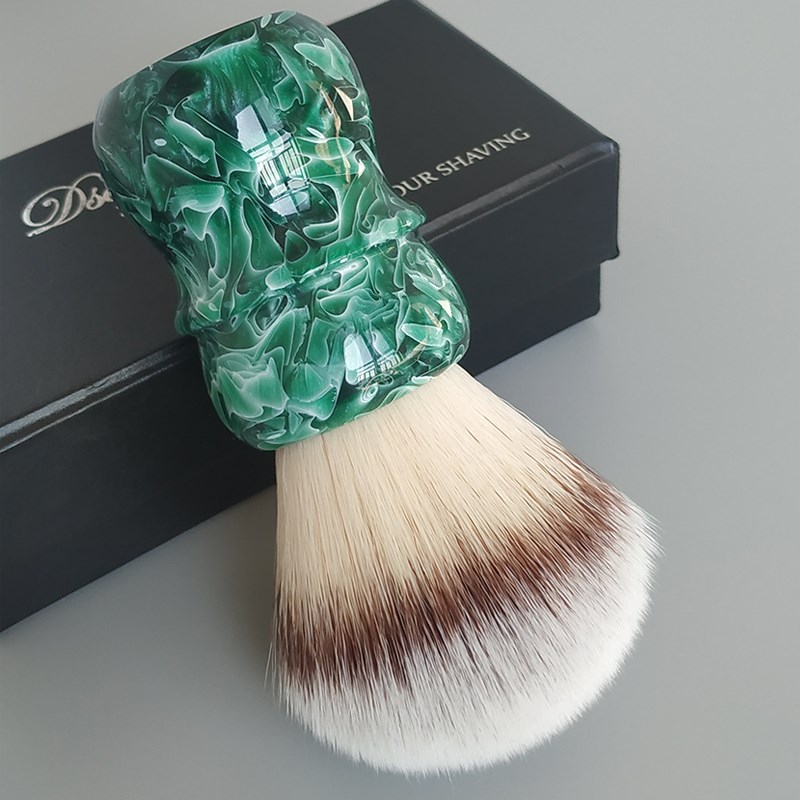 帝诗男士剃须刷T柔软人造丝剃须刷大规格胡刷剃须皂泡沫刷