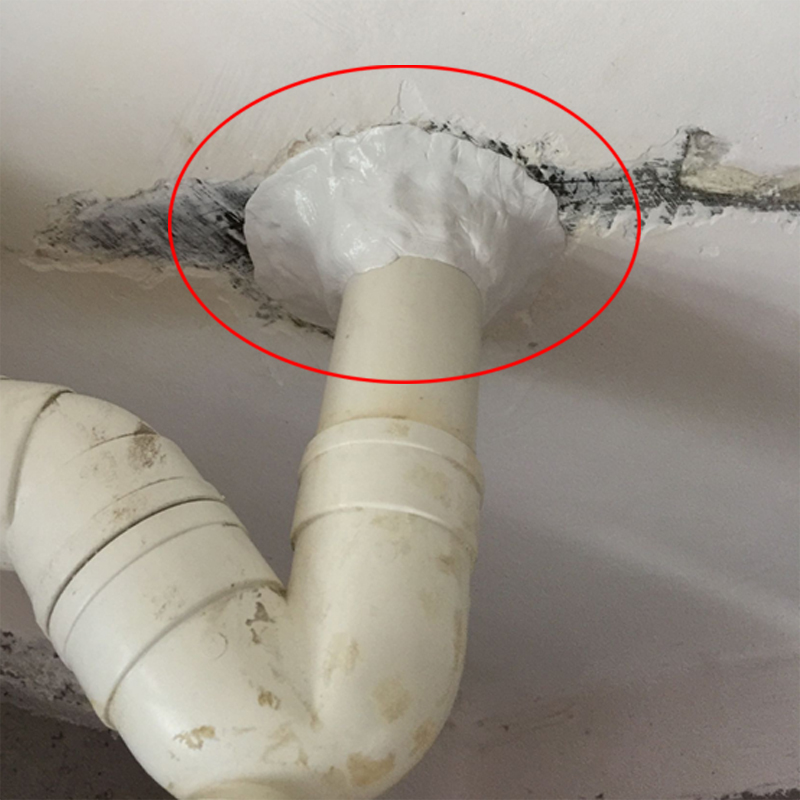 pvc下水管漏水补漏胶排水管堵漏胶铸铁堵漏王修补胶塑钢泥防水胶