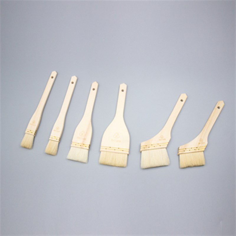 烘焙食品级木柄羊毛刷烧烤软毛刷蛋液刷蘸料刷油刷家用刷头锐凯