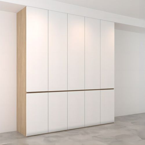 兔宝宝全屋定制衣柜门卧室走入式衣帽间一门到顶整体家装定制装饰