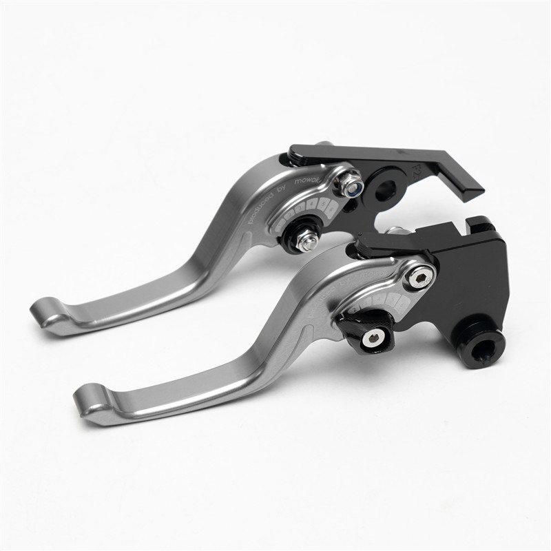 适用春风450SR 铝合金改装配件两指短款离合竞技刹车牛角手把拉杆