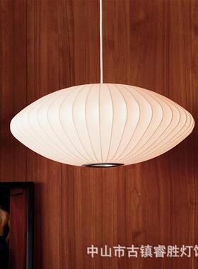铺意利蚕丝餐厅吊灯灯奶油风店铺酒大58825店工程卧室店复古设计