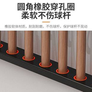 台球杆架挂墙桌挂墙球杆架壁挂式墙上球杆架落地落地式台球杆收纳