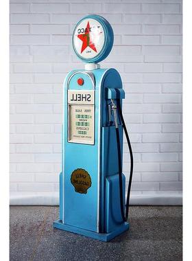 复纳古老式加场油机装饰柜铁艺家居商场书柜KTTB-64217V商餐厅陈