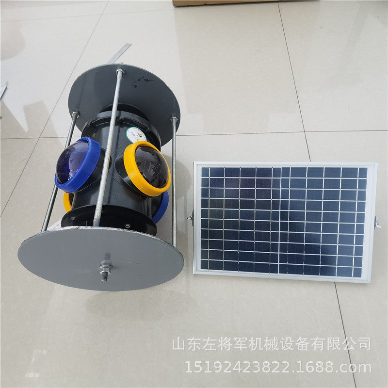 道岔标志灯指示灯 太阳能充电式信号灯 不用充电转辙器信号灯
