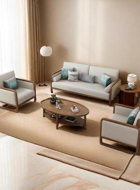 适老化沙发康养中老人实木休闲家发沙发养老院适老沙适老具IEN心