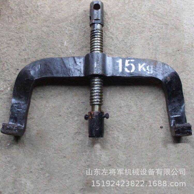 机械铁轨弯轨器 手动弯道器 12-30kg矿用轨道弯轨机 手动弯道机