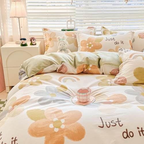 100纯棉LT套1单件150x200学生宿被舍单人.5米200被x230公寓双人罩