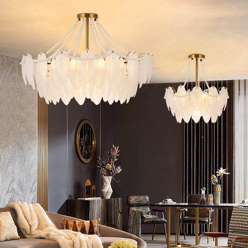 玻后现代璃吊灯欧式简约书A0095气客厅餐厅卧室房创意家大用灯具